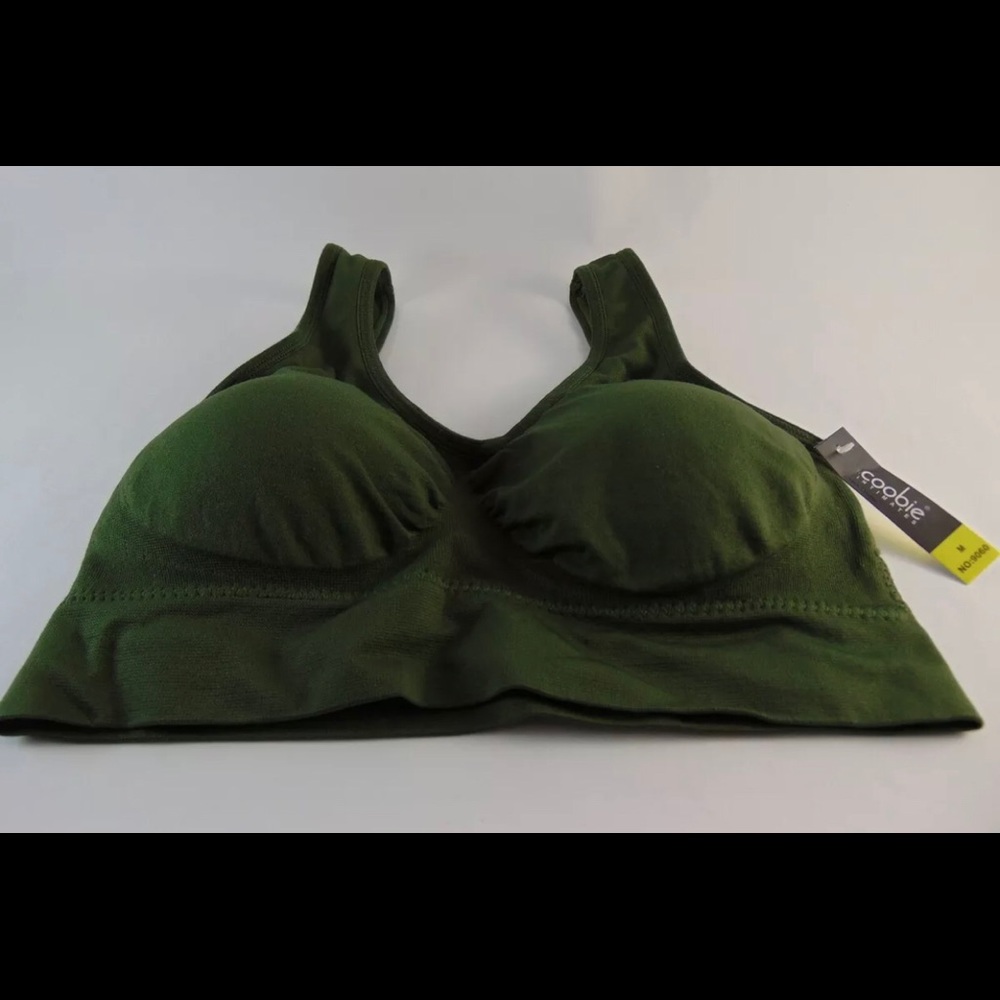 Coobie Intimates Women's Bras Color Green Olive